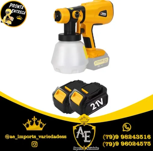 Pulverizador de pintura a portátil a  bateria 