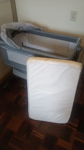 Colchão impermeável para berço acoplado cobed 7cm