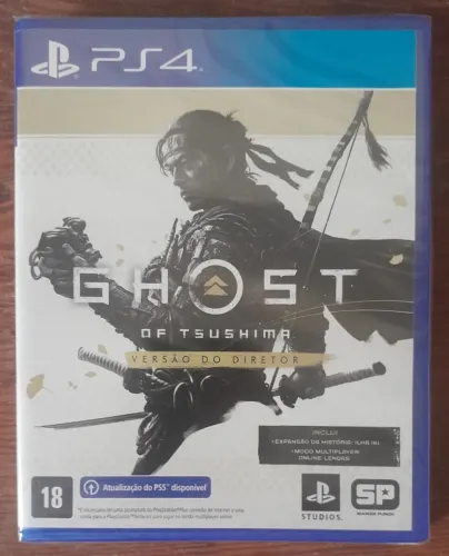 Ghost of Tsushima Versão do Diretor Jogo Ps4 Novo Lacrado
