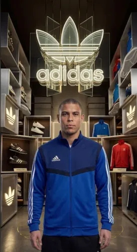 Jaqueta Masculina Adidas Azul/Azulmarinho - Nova - Original - Tamanho G