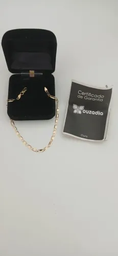 Pulseiro piastrine 18k