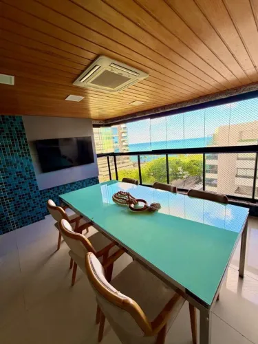 Vista Mar, Luxo Total e Estrutura de Resort 214m² Porteira Fechada