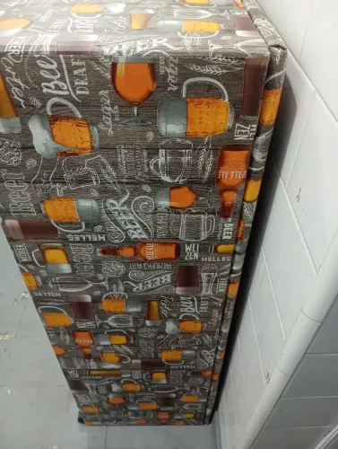 Puf baú de 170 de largura por 70 de altura  são 2 do mesmo modelo.