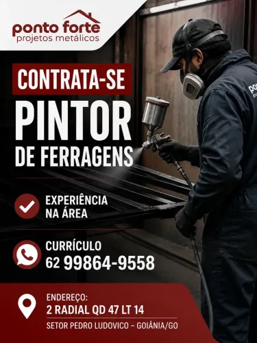 contrata-se pintor de ferragens
