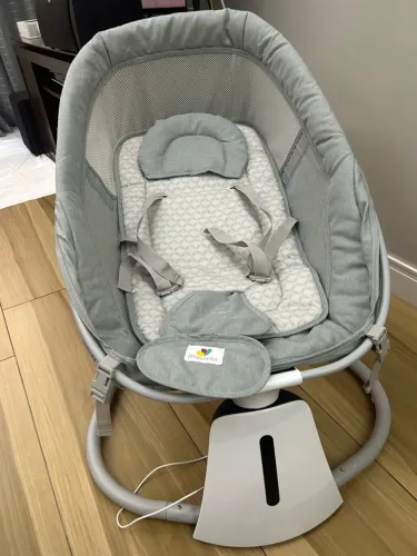 Cadeira de Balanço Mastela Aura Deluxe 3 em 1 - Sensor de Movimento - Pouquíssimo Uso
