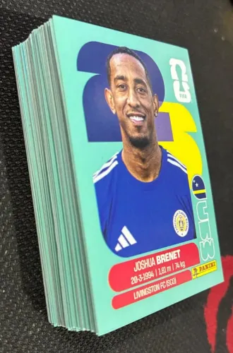 Kit com 100 Figurinhas Copa 2026 para colar sem repetição