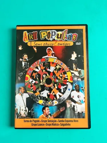 Dvd Art Popular - Sem Abuso E Amigos