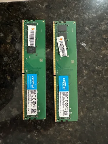 Kit 2 Memórias RAM DDR4 4GB cada 2666MHZ
