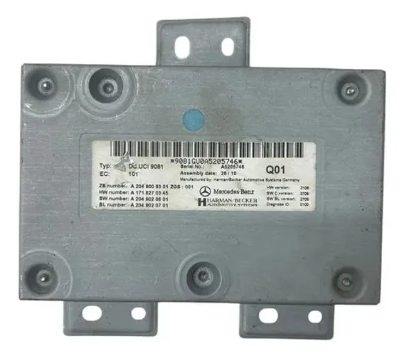 Módulo Central Multimídia Mercedes-benz E500 2010