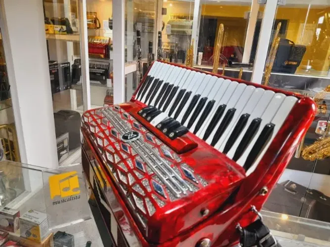 Acordeon 120 baixos Michael 