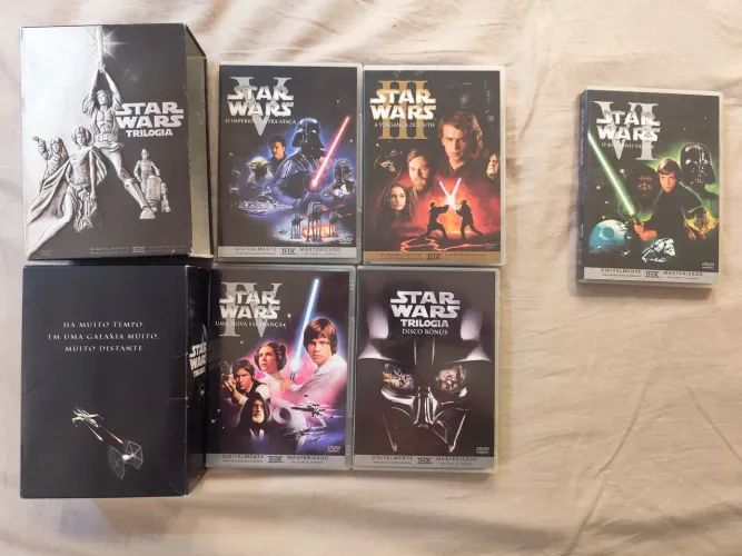 Star Wars trilogia + Star Wars III bonus