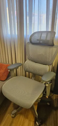 Cadeira de Escritório Comfy Meridian Cinza, Seminova (uso de ~20 dias)