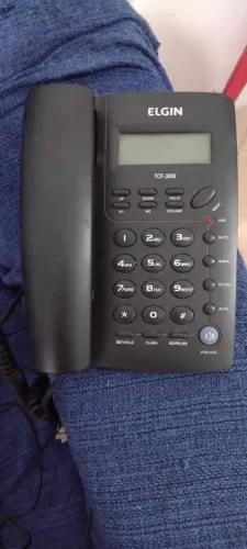 Aparelho de telefone fixo identificador de chamada