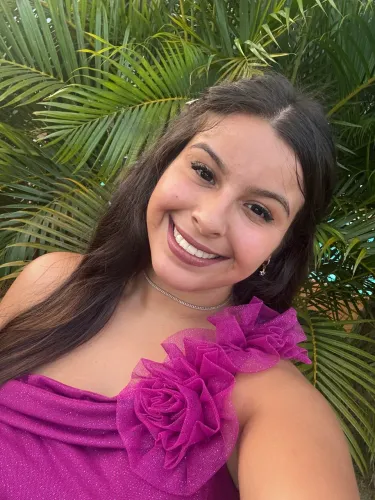 Vestido de festa roxo