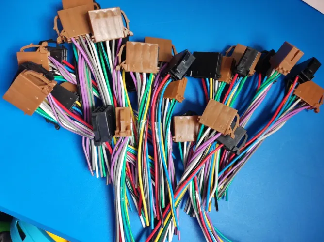 Conector 16-vias fêmea (16 peças) padrão original 