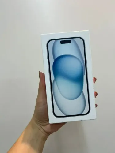 iPhone 15 128gb Azul Lacrado - retire em loja física na savassi