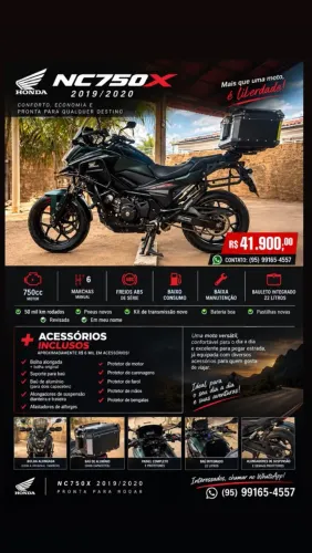 Honda NC 750x/ 750x ABS 2020