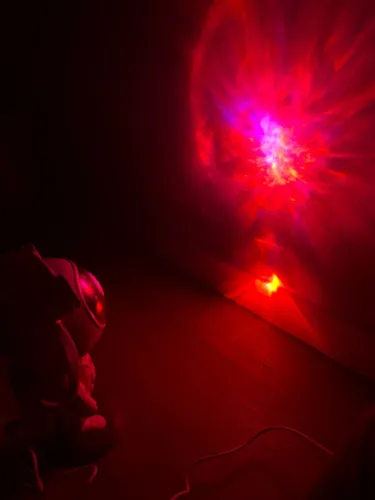 Projetor Astronauta Galáxia LED