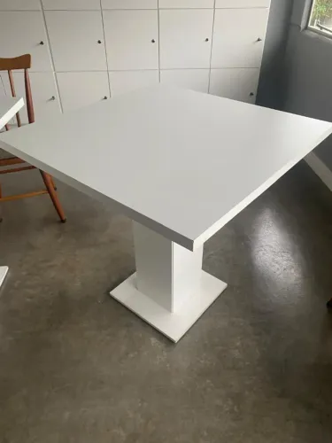 MESA 4 LUGARES MDF COR BRANCA