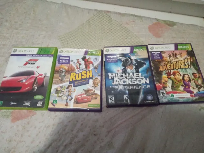 4 jogos originais Xbox 360