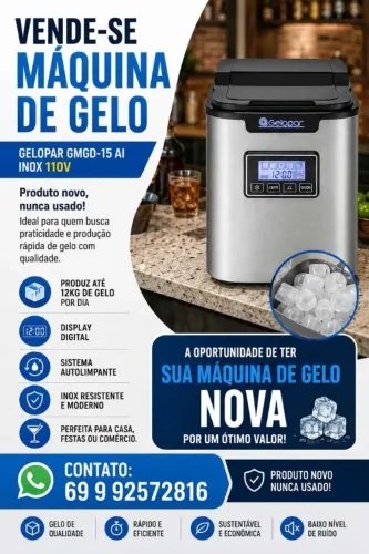 Vende- se Máquina de Gelo