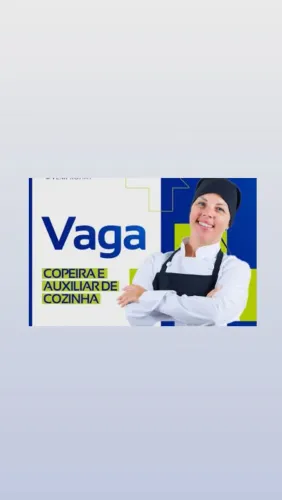 Copeira com experiência 