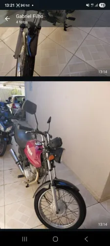 Tenho yamaha n max 160cc 2021e uma moto honda fan 125cc ano 2004 marrom