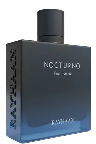 Rayhaan Nocturno Nocturno Pour Homme EDP Masculino Eau de parfum Spray