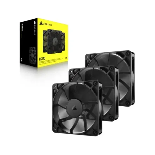 Kit 3 Fans Corsair RS120 PWM 120mm