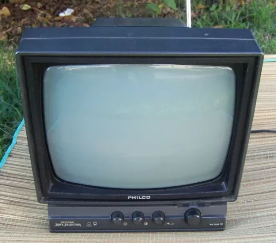 TV Philco 14 Funcionando Raridade para Colecionadores! Vintage