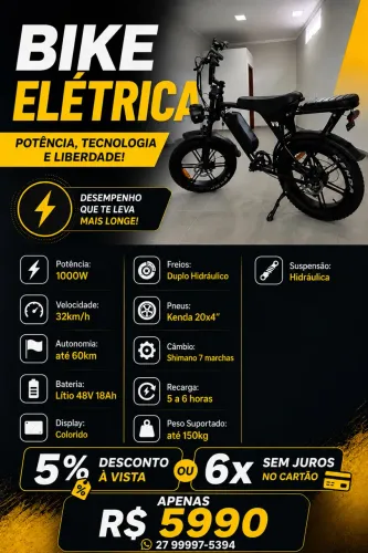 Bike elétrica -v8