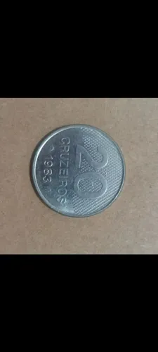 Moeda Antiga 20 Cruzeiros