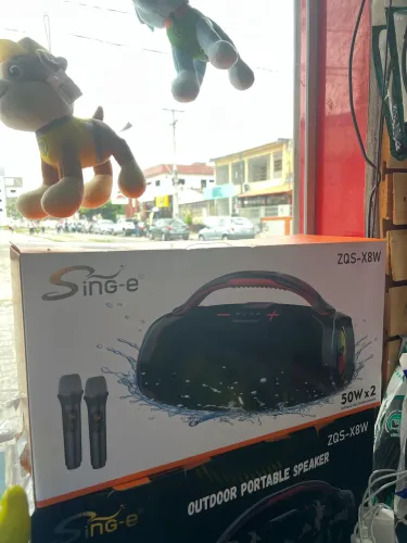 Caixa de Som Bluetooth Sing-e ZQS-X8W