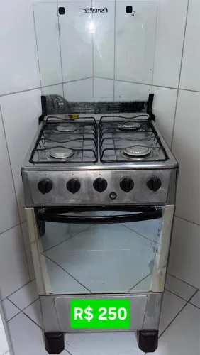 [VENDO] Fogão Esmaltec 4 bocas 