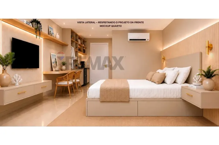 Aluguel de Flat Luxuoso em Jardim Oceania  Totalmente mobiliado