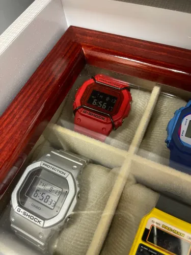 G Shock Casio Dw-5600-rrb 4dr vermelho