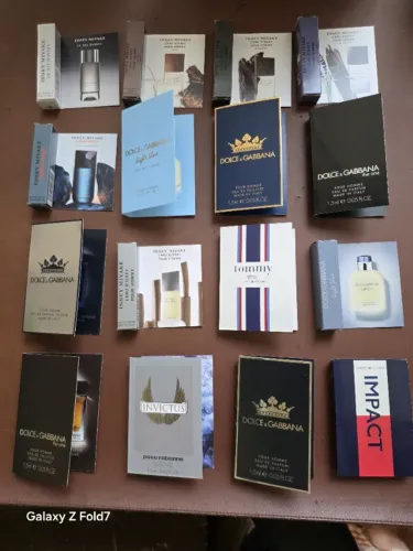 Kit Flaconetes importados masculino