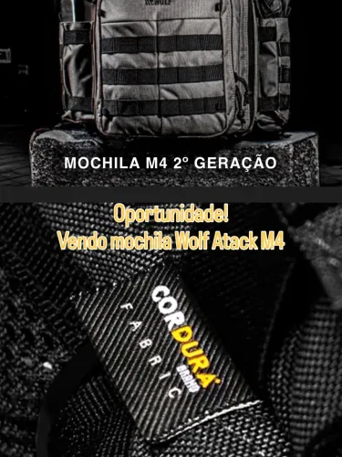 Vendo mochila Wolf Attack M4