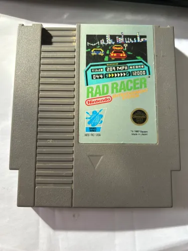 CARTUCHO RAD RACER NINTENDO ORIGINAL 