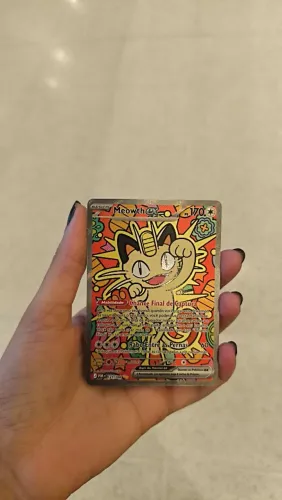 Carta pokemon Meowth Ex