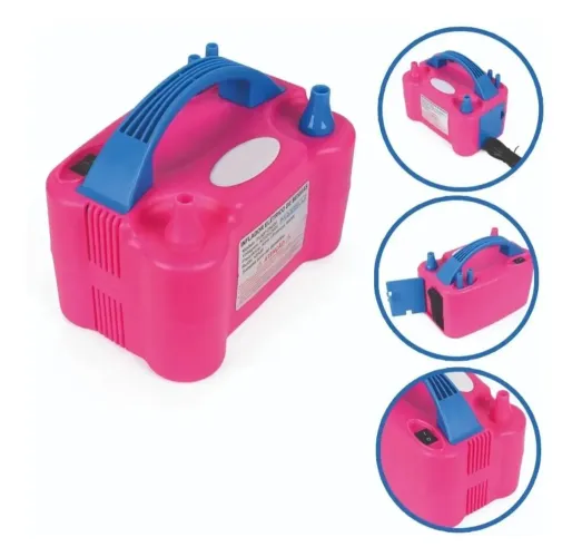 Inflador Elétrico Bexiga E Balão Portatil Com Compressor (receba em casa)