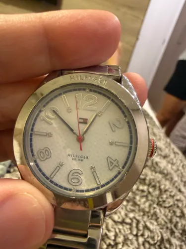 Relógio Tommy Hilfiger Original Aço Inox Prata - Masculino