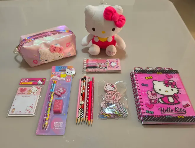 Lindo kit Hello kitty