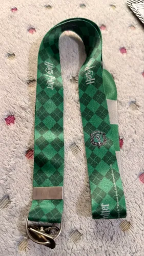Cordão para Crachá ou chaves - Harry Potter - Sonserina 