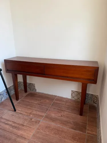 Aparador/Buffet Marca ETNA Marrom em Madeira