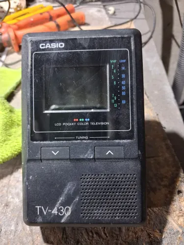 Mini TV caso 430 analógica antiga