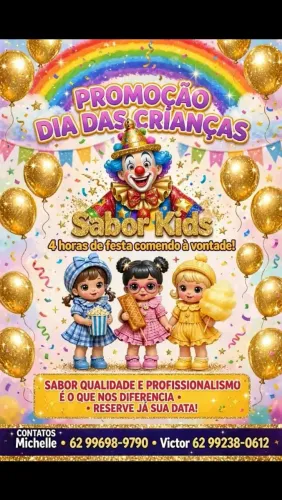 Locação de máquinas de algodão doce e crepe
