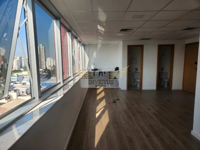 Sala Comercial para Alugar, 42m² - Vila Bastos, Santo André/SP.