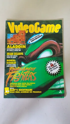 Revista Videogame número 33 - Editora Sigla