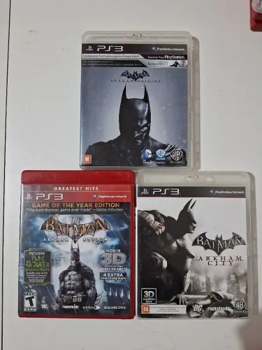 Coleção Batman Arkham PS3